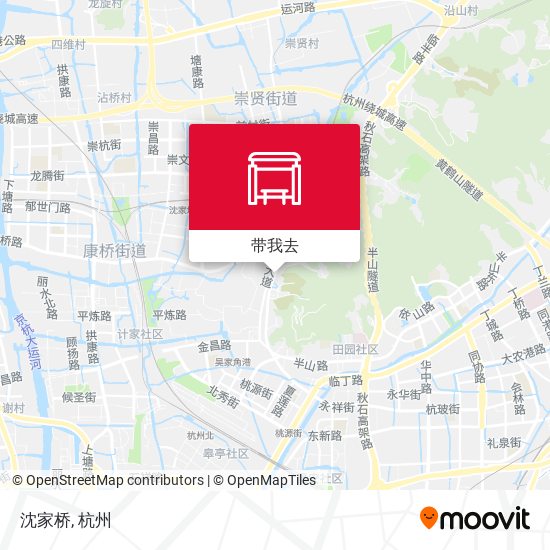 沈家桥地图