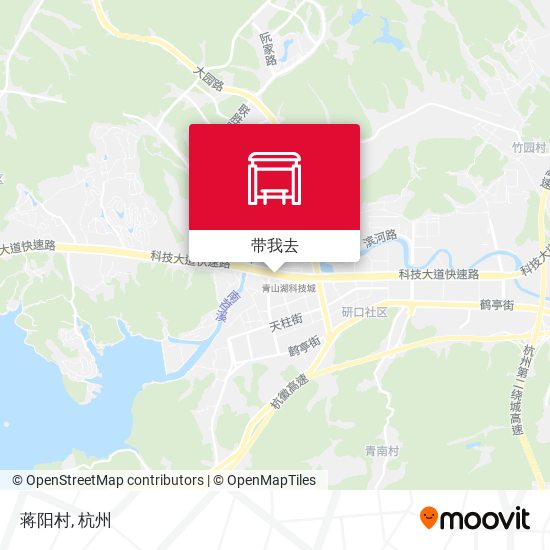 蒋阳村地图