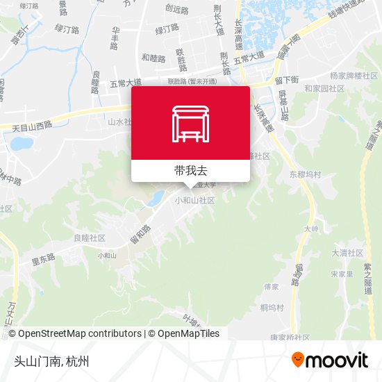 头山门南地图