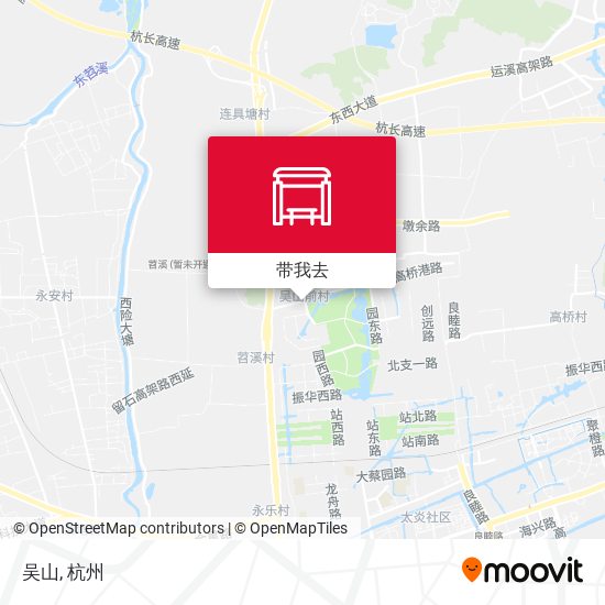 吴山地图