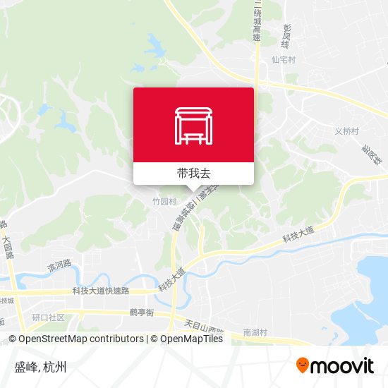盛峰地图
