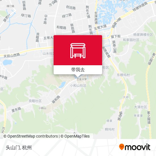 头山门地图