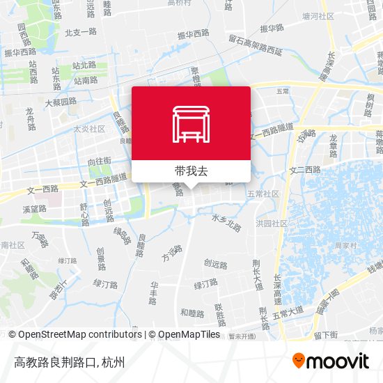 高教路良荆路口地图