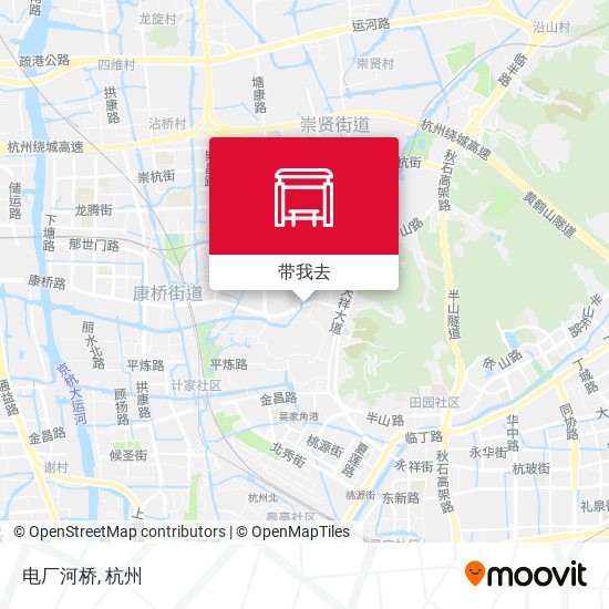 电厂河桥地图