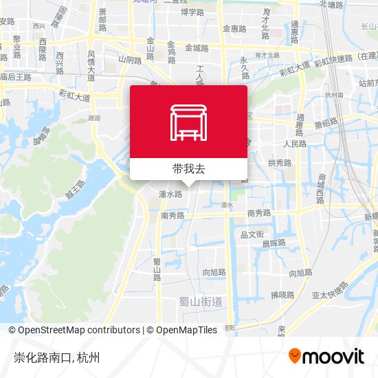 崇化路南口地图