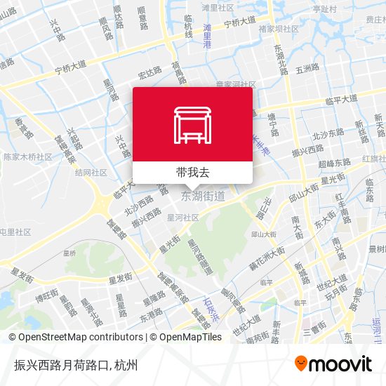 振兴西路月荷路口地图