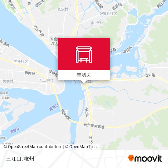三江口地图