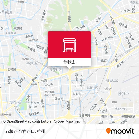 石桥路石祥路口地图