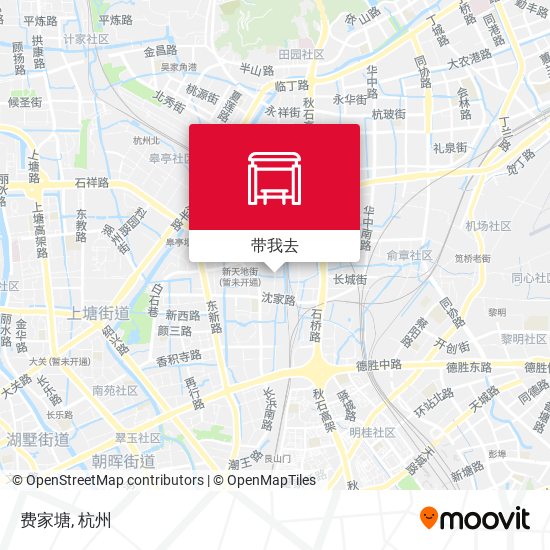 费家塘地图