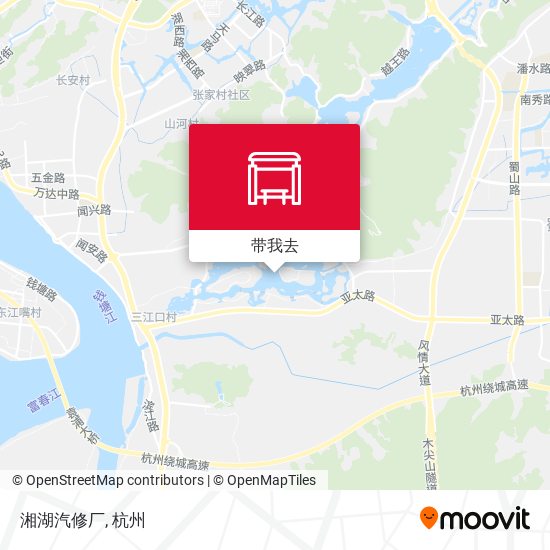 湘湖汽修厂地图