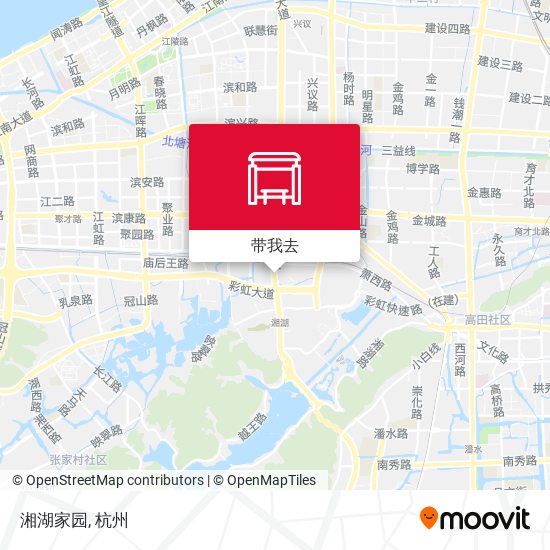 湘湖家园地图