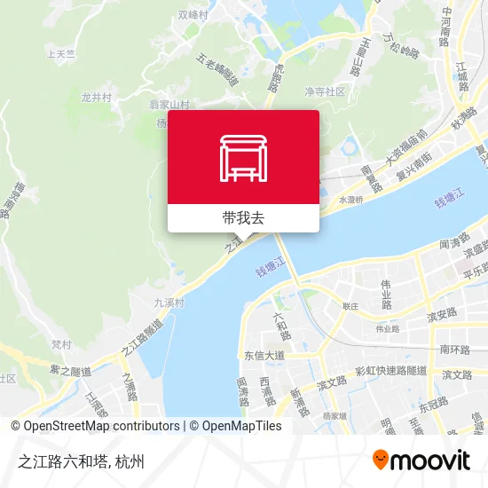 之江路六和塔地图