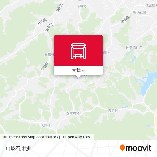 山坡石地图
