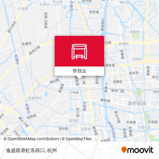 逸盛路港虹东路口地图