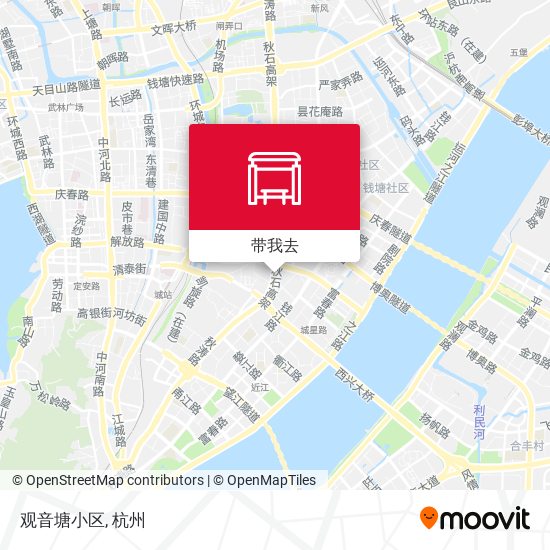 观音塘小区地图