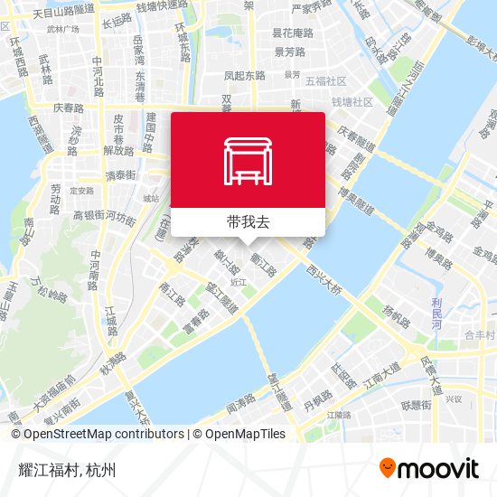 耀江福村地图