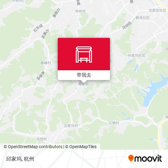邱家坞地图