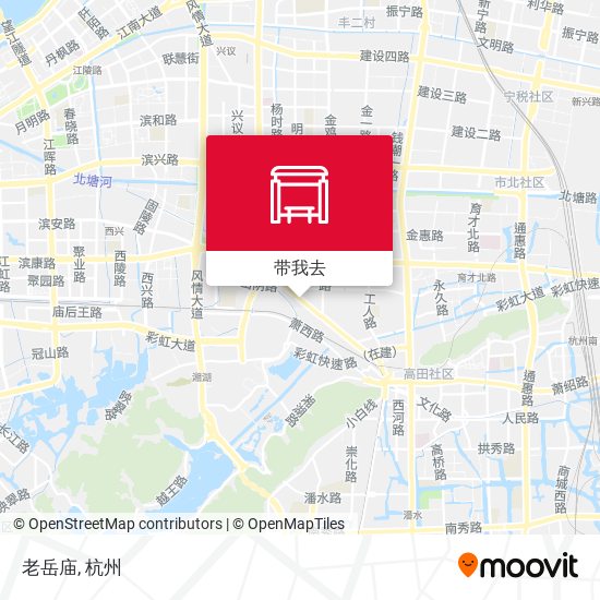 老岳庙地图