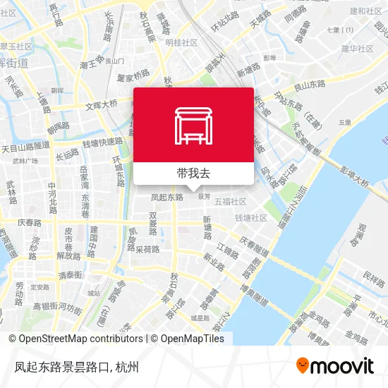 凤起东路景昙路口地图