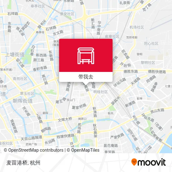 麦苗港桥地图