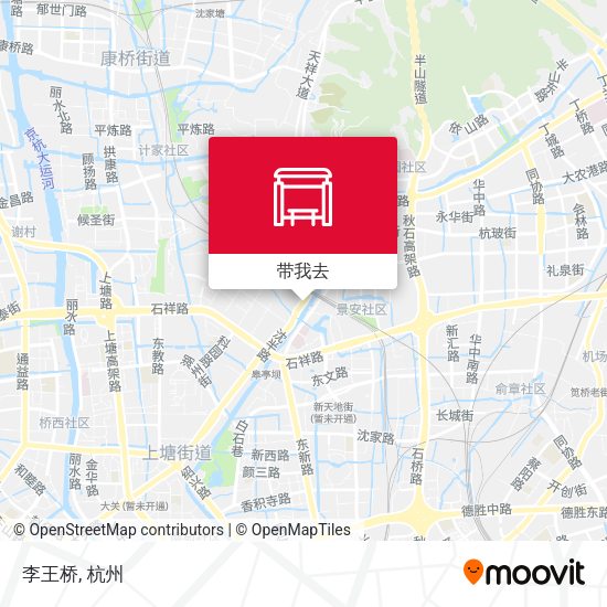 李王桥地图