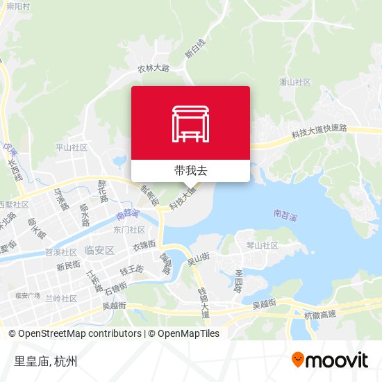 里皇庙地图
