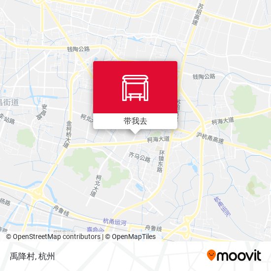 禹降村地图