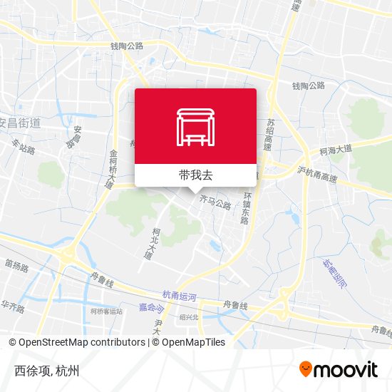 西徐项地图