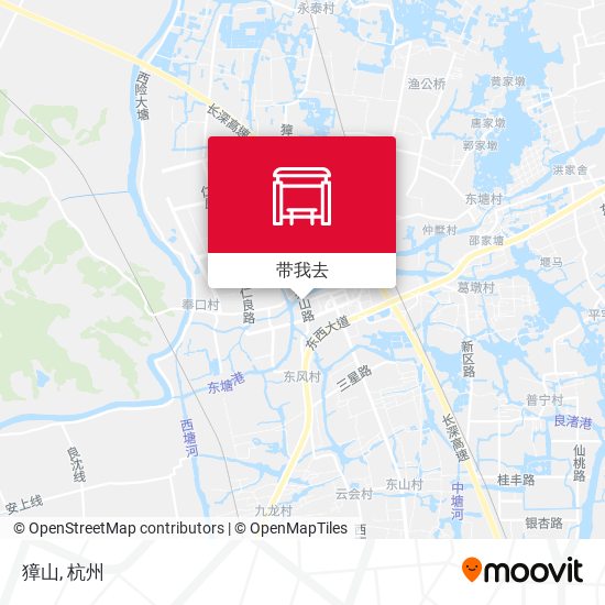 獐山地图