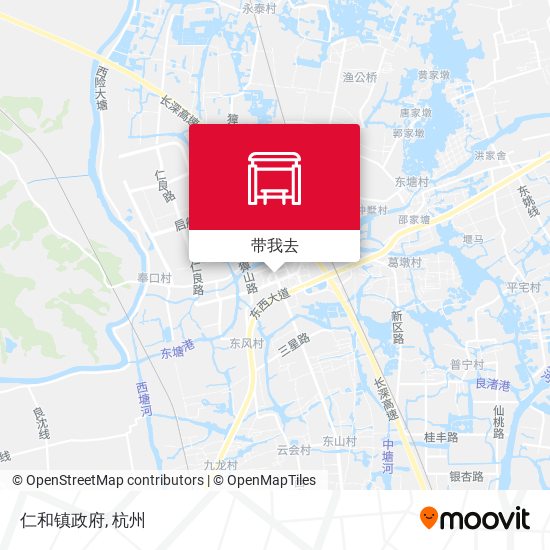仁和镇政府地图