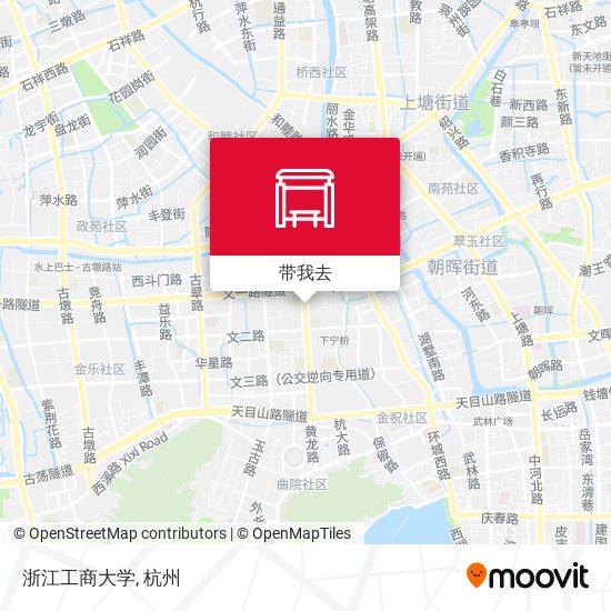 浙江工商大学地图