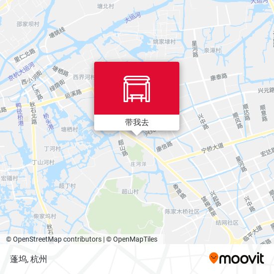 蓬坞地图