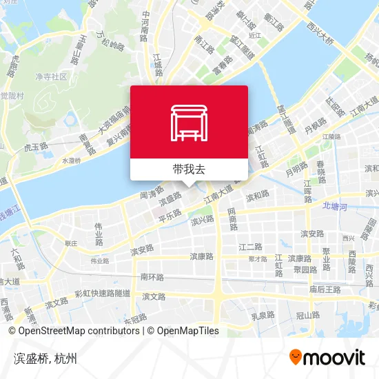 滨盛桥地图