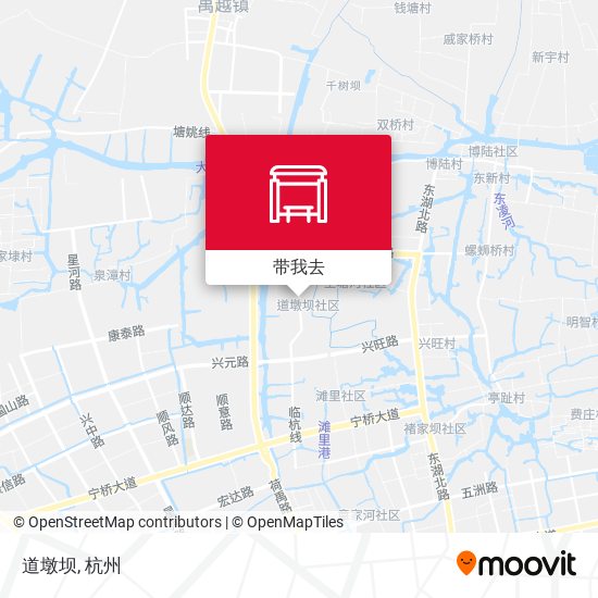 道墩坝地图