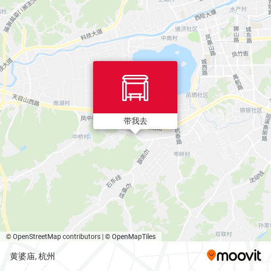 黄婆庙地图
