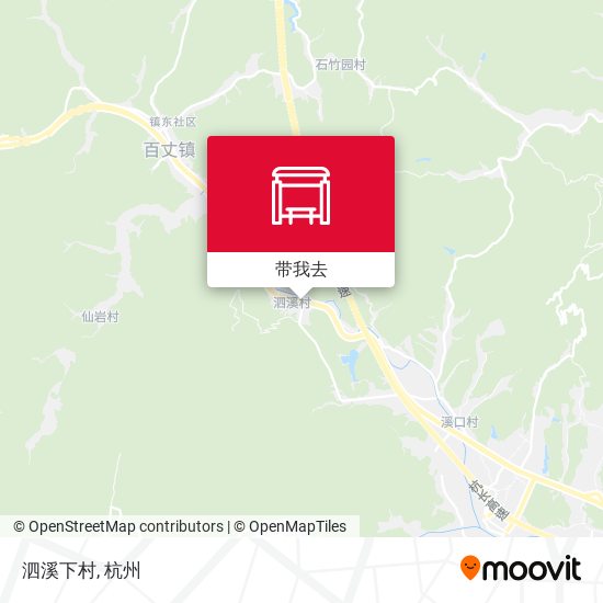 泗溪下村地图