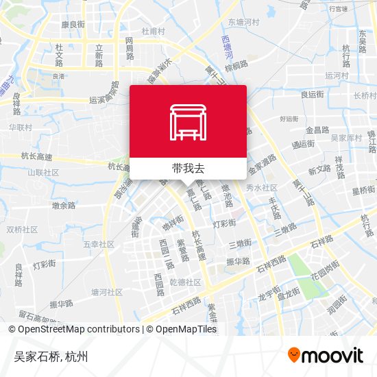 吴家石桥地图