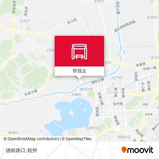 德裕路口地图