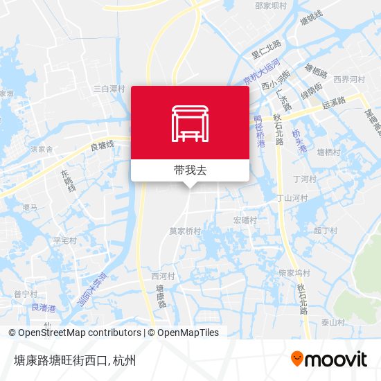 塘康路塘旺街西口地图