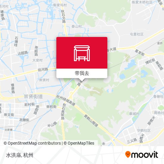 水洪庙地图