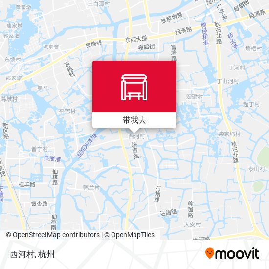西河村地图