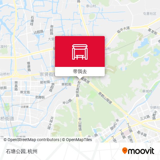 石塘公园地图