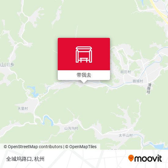 全城坞路口地图