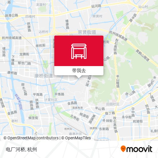 电厂河桥地图