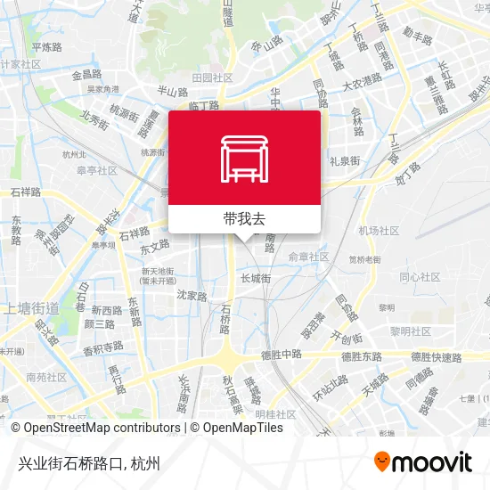 兴业街石桥路口地图