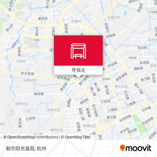 都市阳光嘉苑地图