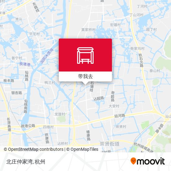 北庄仲家湾地图