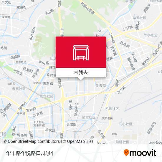 华丰路华悦路口地图