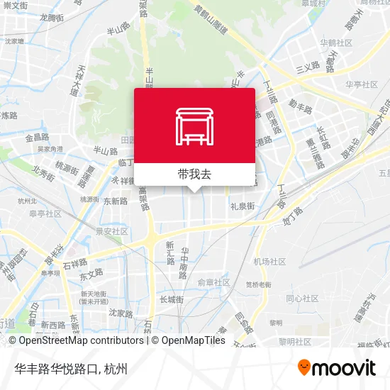 华丰路华悦路口地图