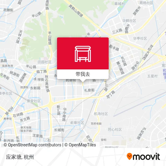 应家塘地图